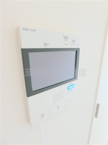 メイクスデザイン糀谷アジールコートの設備|TVモニター付オートロックインターホン