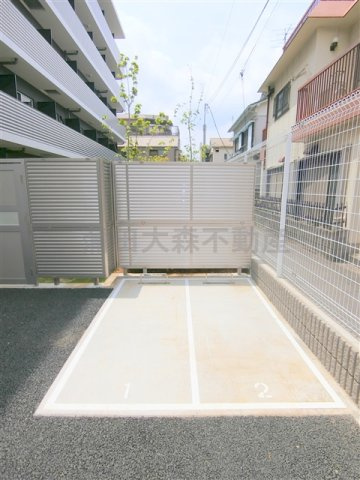 メイクスデザイン糀谷アジールコートのその他共用部分|バイク置き場　空き状況等詳細はお問合せください。