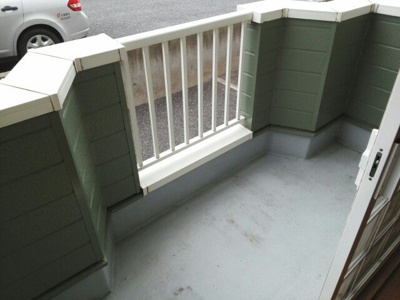 【バルコニー】 | ブロードヒルⅡ | 開放的で明るい空間を演出してくれるバルコニーです