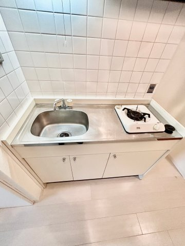 カサ・ソル・パティオB棟のキッチン