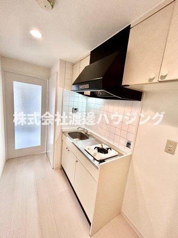 カサ・ソル・パティオB棟のキッチン