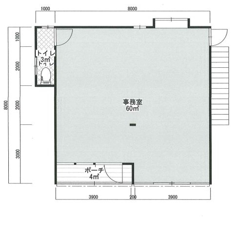 山鹿テナントの間取り