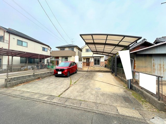 【仲介手数料無料／あま市】あま市森6丁目15-10　再生住宅の前面道路含む現地写真