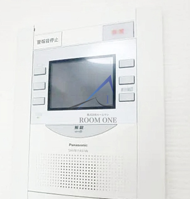 ときわ台グレイスヒルズのセキュリティ|モニター付きインターホンです。