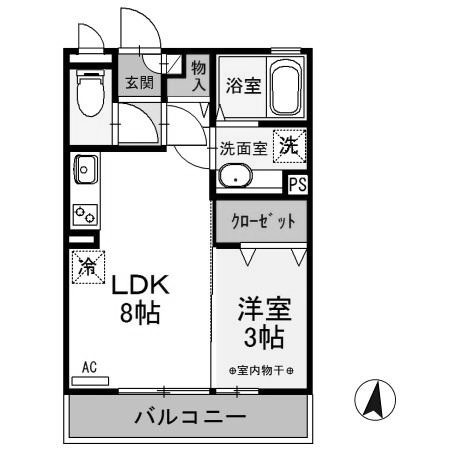 【間取り】 | マリオーネ八千代