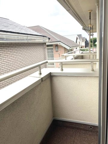 ドムス本牧のバルコニー