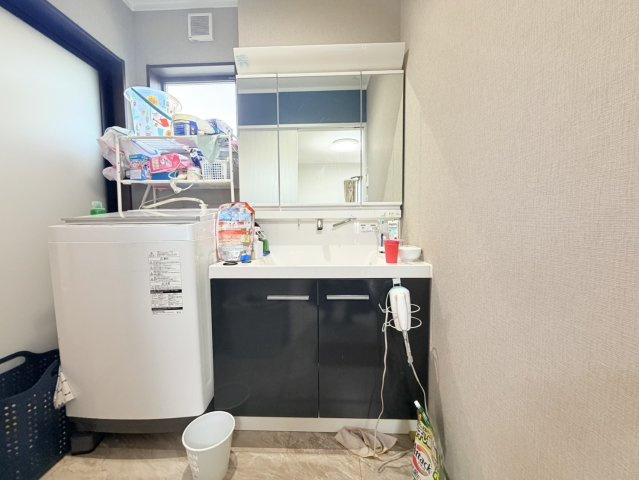 【築２年！】北相馬郡利根町布川中古物件の独立洗面台