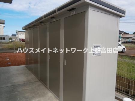 メゾンアルカンシェル　Ａ棟の設備|外部物置