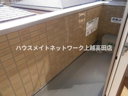 メゾンアルカンシェル　Ａ棟のバルコニー|バルコニー