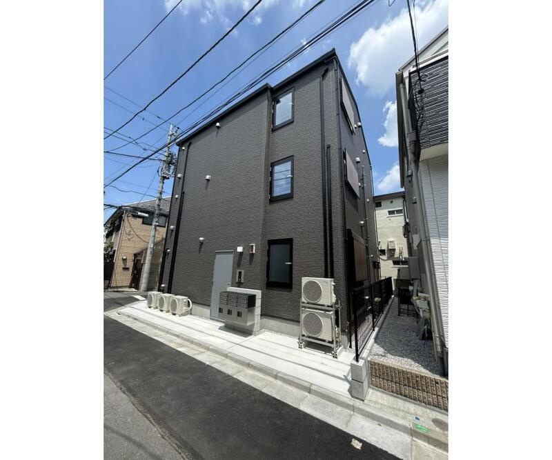 中野区若宮２丁目のアパートのエントランス