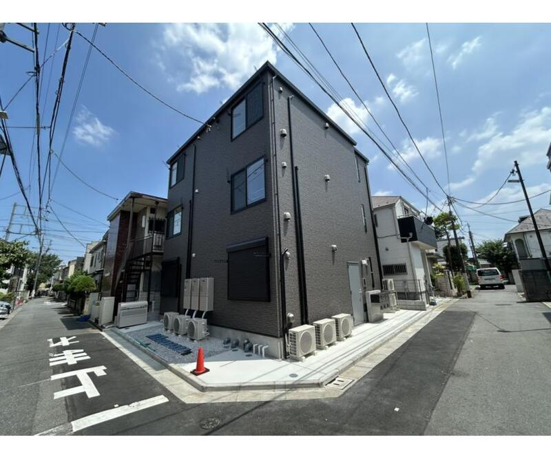 中野区若宮２丁目のアパートの外観