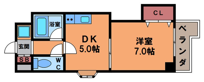 【間取り】 | ルシエ桃谷