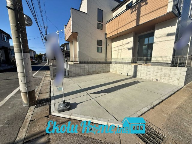 羽村栄町第3期　全1棟の駐車場