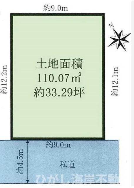 平塚市御殿４丁目　中古戸建の区画図| 区画図