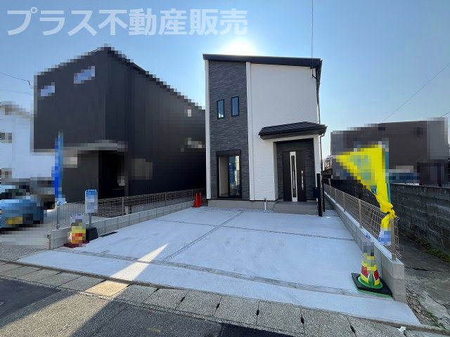 【外観】 | 福岡市東区名島3丁目　1号棟（全1棟）【仲介手数料無料・0円】 | 完成しました。物件内部もご見学頂けます。プラス不動産販売にお任せ下さい。