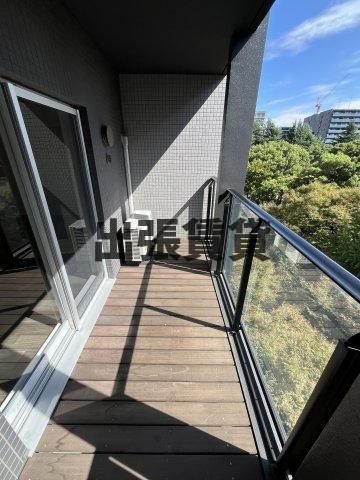 仲介手数料0！！白川公園パークマンションのバルコニー