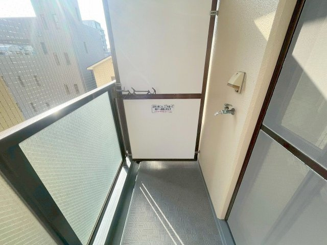 ノルデンハイム新北野のバルコニー