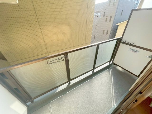 ノルデンハイム新北野のバルコニー