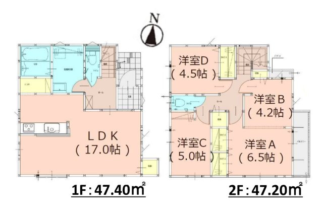 【間取り】 | 福岡市城南区神松寺1丁目3期　2号棟（全2棟）【仲介手数料無料・0円】 | 平日、土日祝日もお好きな日時にご見学可能です。お気軽にお問合せ下さい。