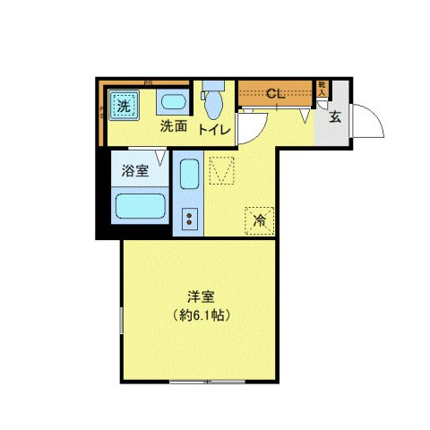 福生市大字熊川のアパートの画像