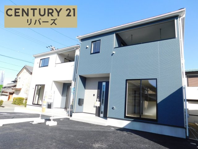 あま市古道屋敷の新築一戸建の外観|◇２号棟◇　　ラスト１棟！！いつでも見学出来ます♪♪（お問合せ当日、平日、水曜、夜間でもＯＫ）　敷地５１．４２坪！　駐車３台ＯＫ！　続き間ＬＤＫ２０．２帖♪　広々インナーバルコニー！