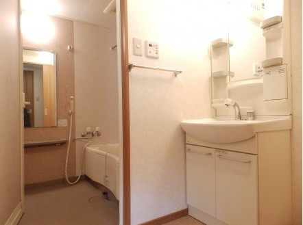 ロイヤルビュー新広の洗面所