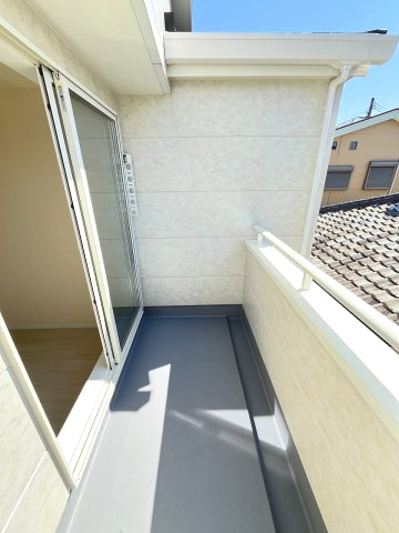 【バルコニー】 | 福岡市早良区飯倉3丁目第20　2号棟（全2棟）【仲介手数料無料・0円】 | 現地写真。