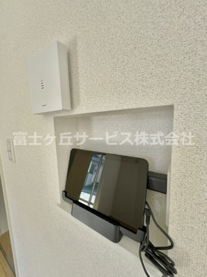 【セキュリティ】 | 豊川市国府町下河原 新築一戸建て 1号棟 | TVインターフォンです