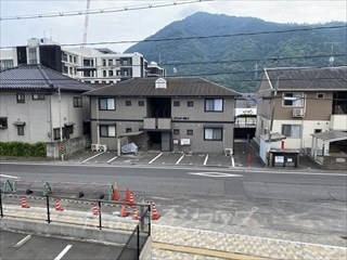 広島市安佐北区亀山南２丁目のアパートの展望|募集のお部屋（202号室）からの眺望です！