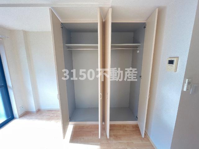 クレアーレの収納|リビングクローゼット