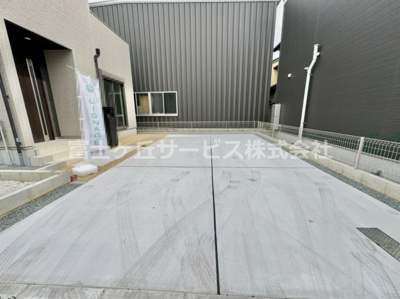 【駐車場】 | 豊川市堺町2丁目 新築一戸建て 4号棟 | 駐車場です