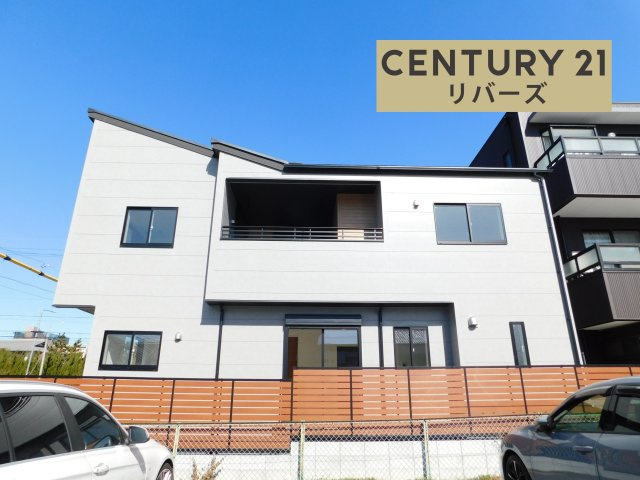 名古屋市西区大野木４丁目の新築一戸建の外観|◇残り１棟◇　　新価格！！いつでも見学出来ます♪♪（お問合せ当日、平日、水曜、夜間でもＯＫ）　駐車３台ＯＫ！　長期優良住宅！　制震ダンパー搭載！　BELS対応！