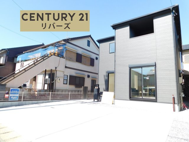 北名古屋市熊之庄山の前の新築一戸建の外観|◇限定１棟◇　　長期優良住宅！！いつでもご案内致します！（お問合せ当日、平日、水曜、夜間でもＯＫ）　南向き、陽当たり良好！！　駐車並列３台ＯＫ♪　ＺＥＨ水準以上の高断熱住宅！！　全居室収納完備♪