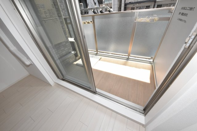 エスリード本町靭公園レジデンスのバルコニー