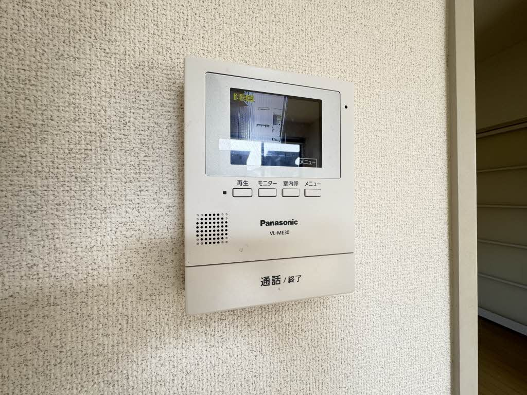 AXIS-Ⅱ B棟のセキュリティ|TVモニター付きで安心です☆