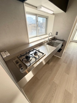 【キッチン】 | 新品家具付きマンション宇田川町16(KaGood東京)