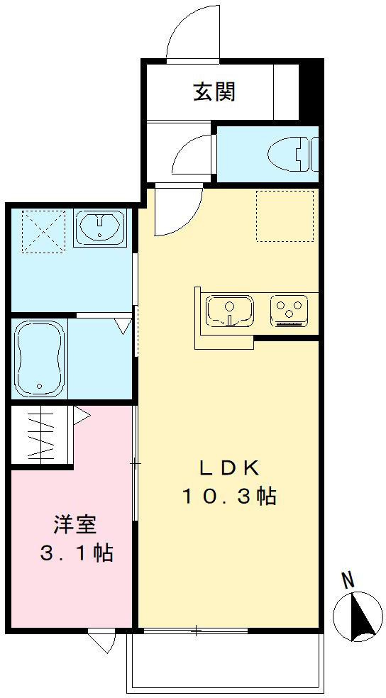 エスポワールAの間取り