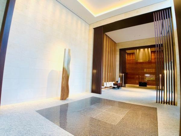 パークシティ武蔵小山ザタワーのエントランス