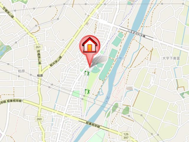 コートセレッソの地図