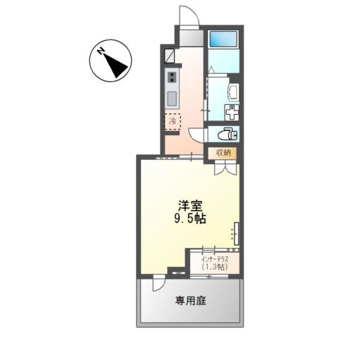カナン喜多川の間取り