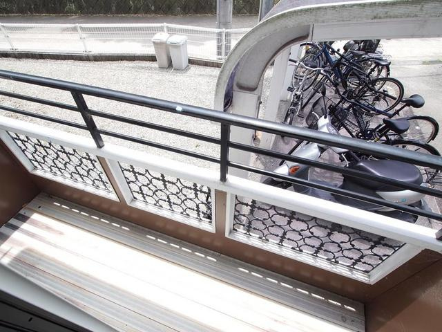 グレースピアＡ・Ｂのバルコニー