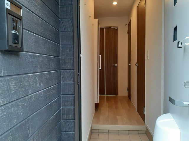 セゾン・ド・ヴェールの玄関|ゆったりとした玄関です