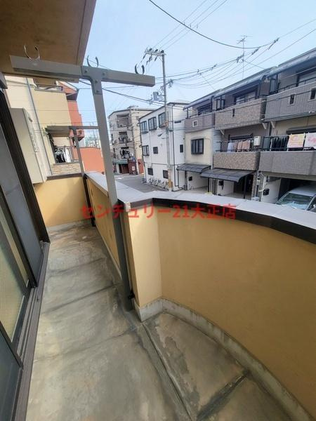 此花区伝法3丁目中古戸建のバルコニー