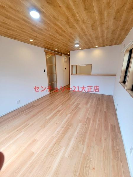 此花区伝法3丁目中古戸建の居間・リビング