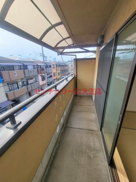 此花区伝法3丁目中古戸建のバルコニー