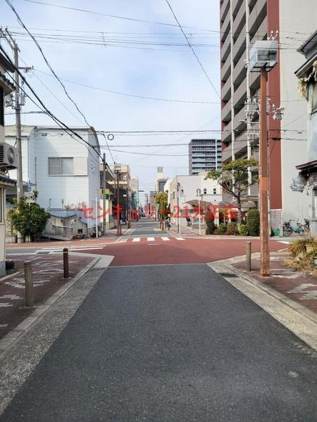 此花区梅香3丁目新築戸建の前面道路含む現地写真