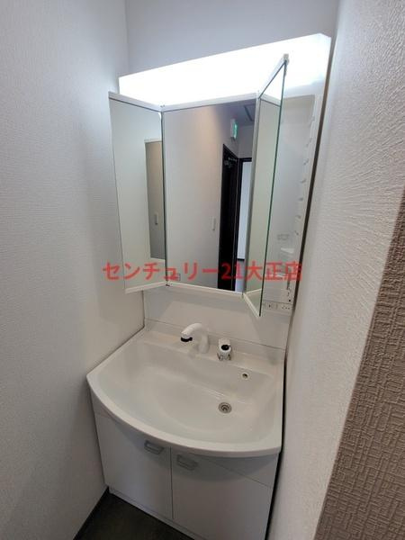 此花区酉島6丁目新築戸建の独立洗面台