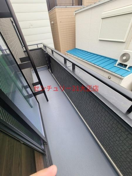 此花区酉島6丁目新築戸建のバルコニー