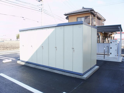 【設備】 | グランガーデン | うれしい外物置が付いています♪