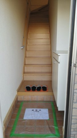 シイナハイツⅢの玄関